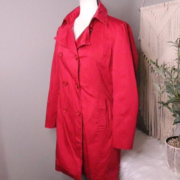 MaxMara | Red Trenchcoat XL - Picture 1 of 5